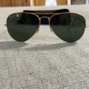 rayban rb3025 aviator large metal gold unisex